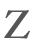 Subheader: Letter Z