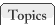 Image: Topics Tab